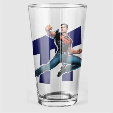 CONNER KENT SUPERBOY- KONEL READY Pint Glass (with Free Shipping)