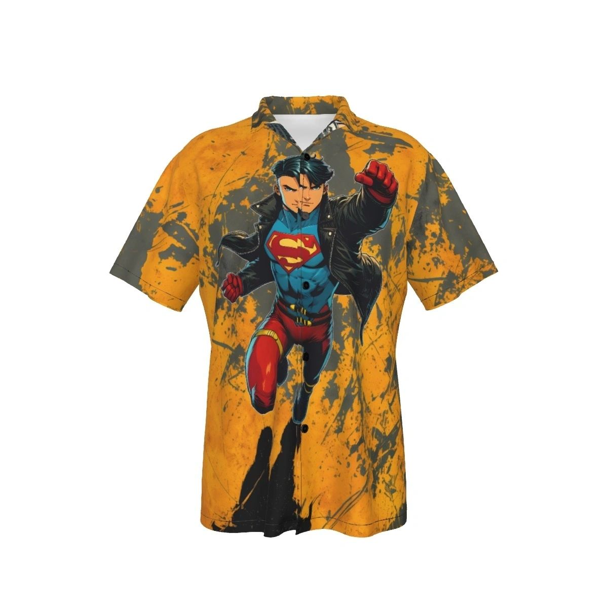 RETCONNED SUPERBOY KONEL READY ALL OVER PRINT SHIRTS
