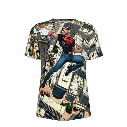 CONNER KENT SUPERBOY KONEL READY ALL OVER PRINT SHIRTS