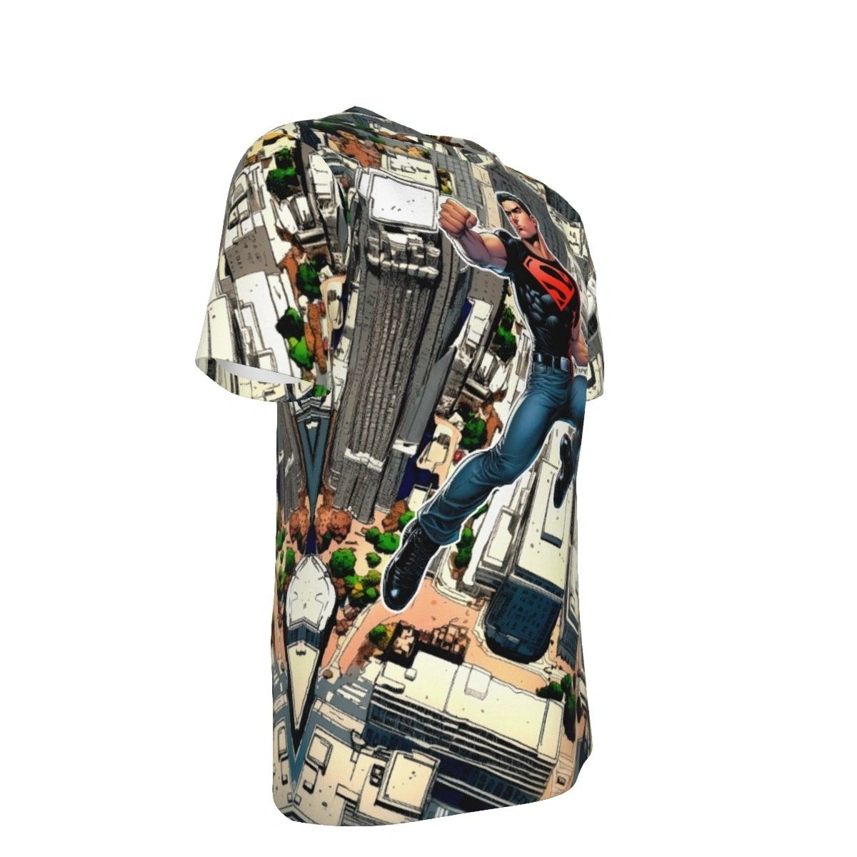 CONNER KENT SUPERBOY KONEL READY ALL OVER PRINT SHIRTS