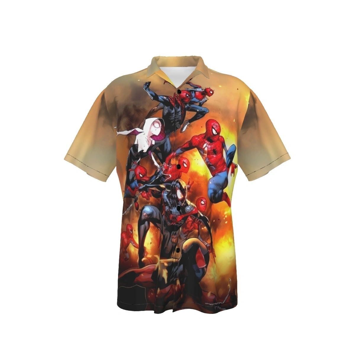 SPIDER VERSE ALL OVER PRINT SHIRTS