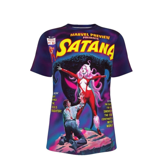 MARVEL PREVIEW 7 SATANA ALL OVER PRINT SHIRTS