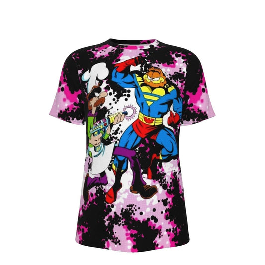 GARFIELD THE LASAGNANATOR OVER PRINT SHIRTS