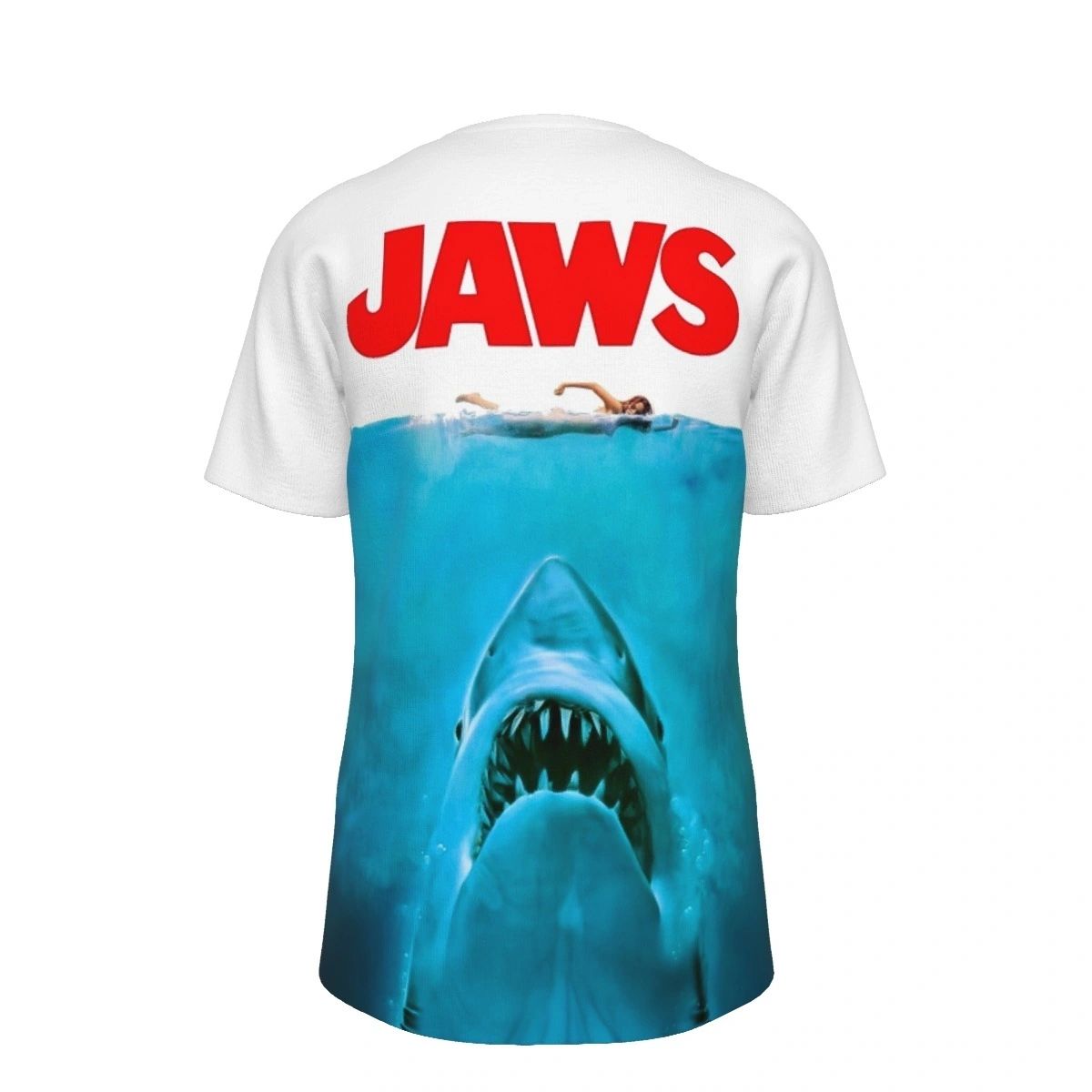 JAWS MOVIE POSTER ALL OVER PRINT SHIRTS