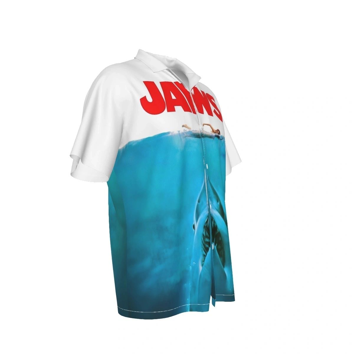 JAWS MOVIE POSTER ALL OVER PRINT SHIRTS