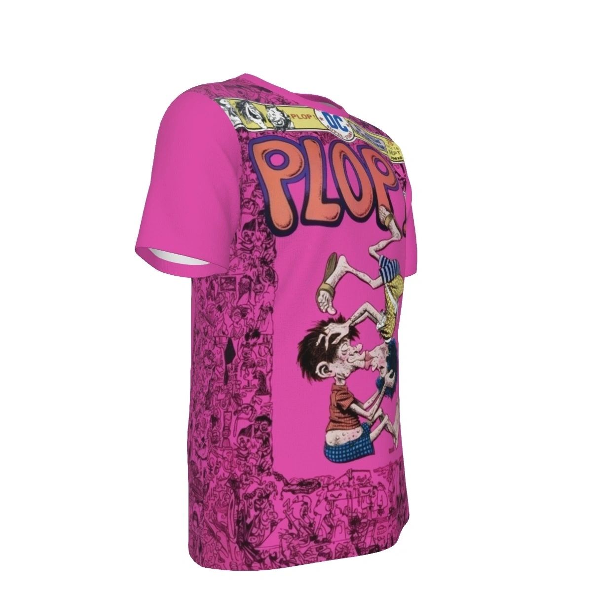 PLOP 16 ALL OVER PRINT SHIRTS -WALLY WOOD ART