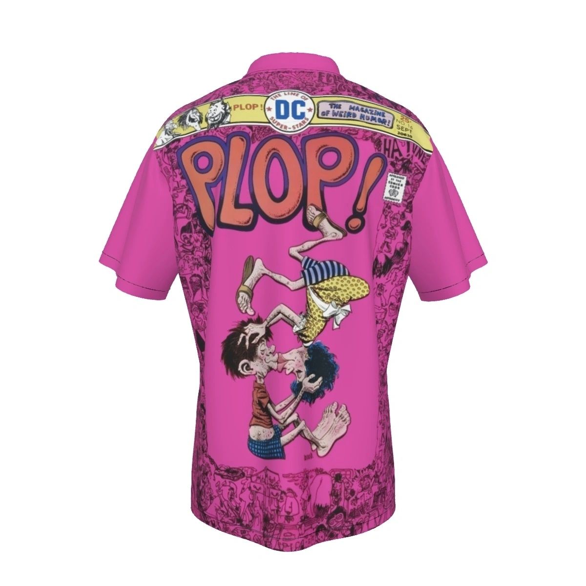 PLOP 16 ALL OVER PRINT SHIRTS -WALLY WOOD ART