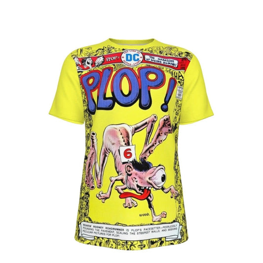 PLOP 15 ALL OVER PRINT SHIRTS -WALLY WOOD ART