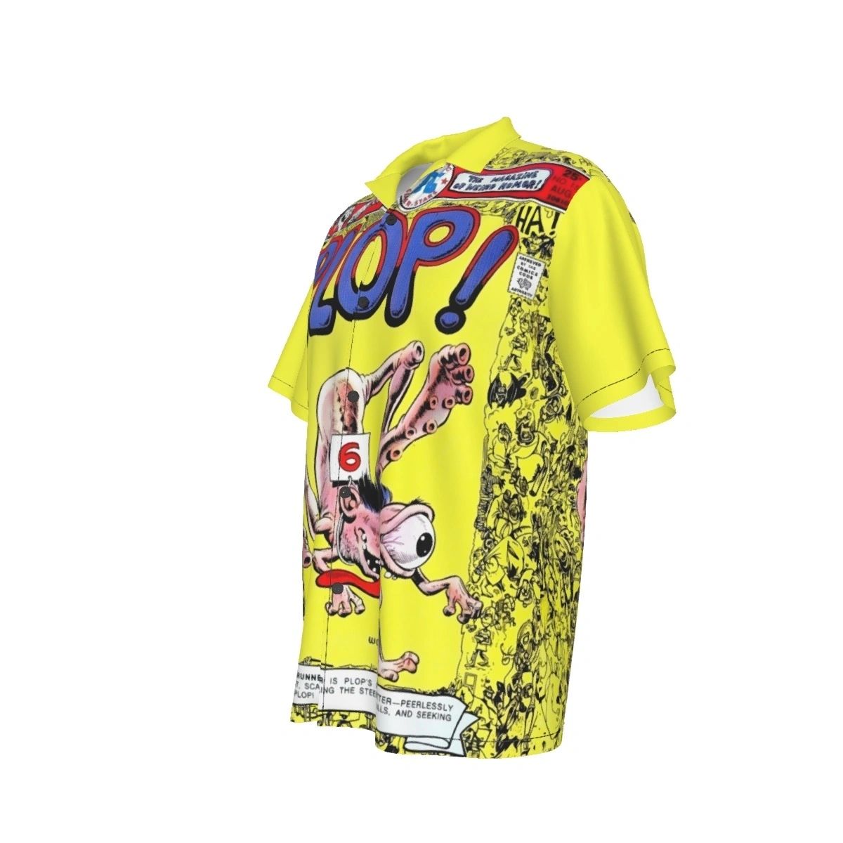 PLOP 15 ALL OVER PRINT SHIRTS -WALLY WOOD ART