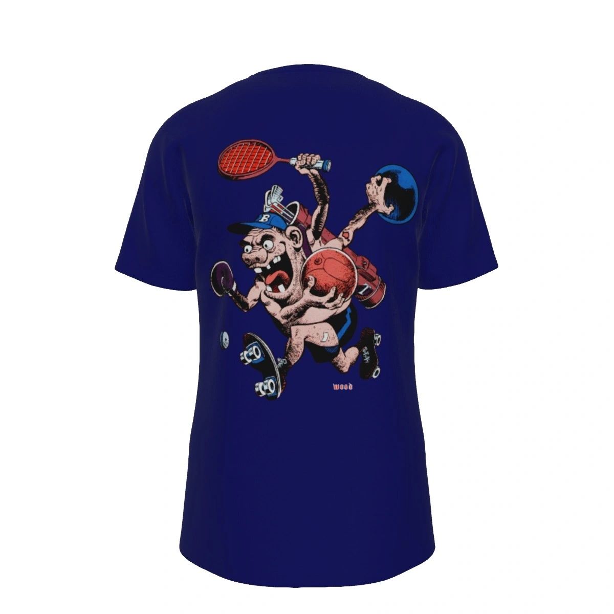 PLOP MAN ALL OVER PRINT SHIRTS -WALLY WOOD ART