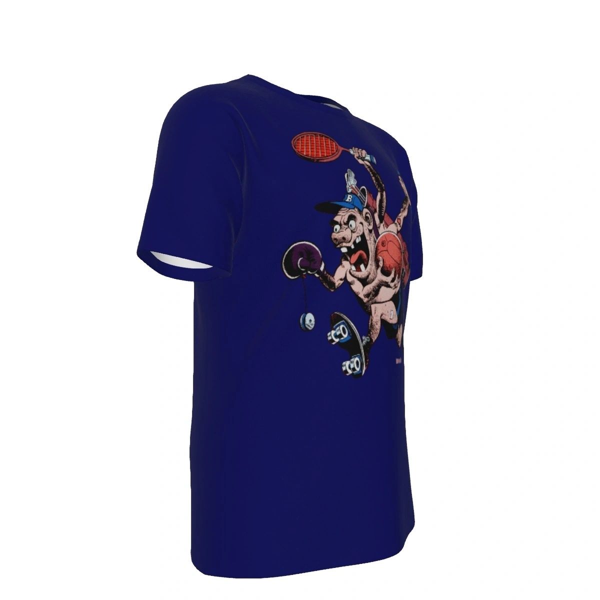 PLOP MAN ALL OVER PRINT SHIRTS -WALLY WOOD ART