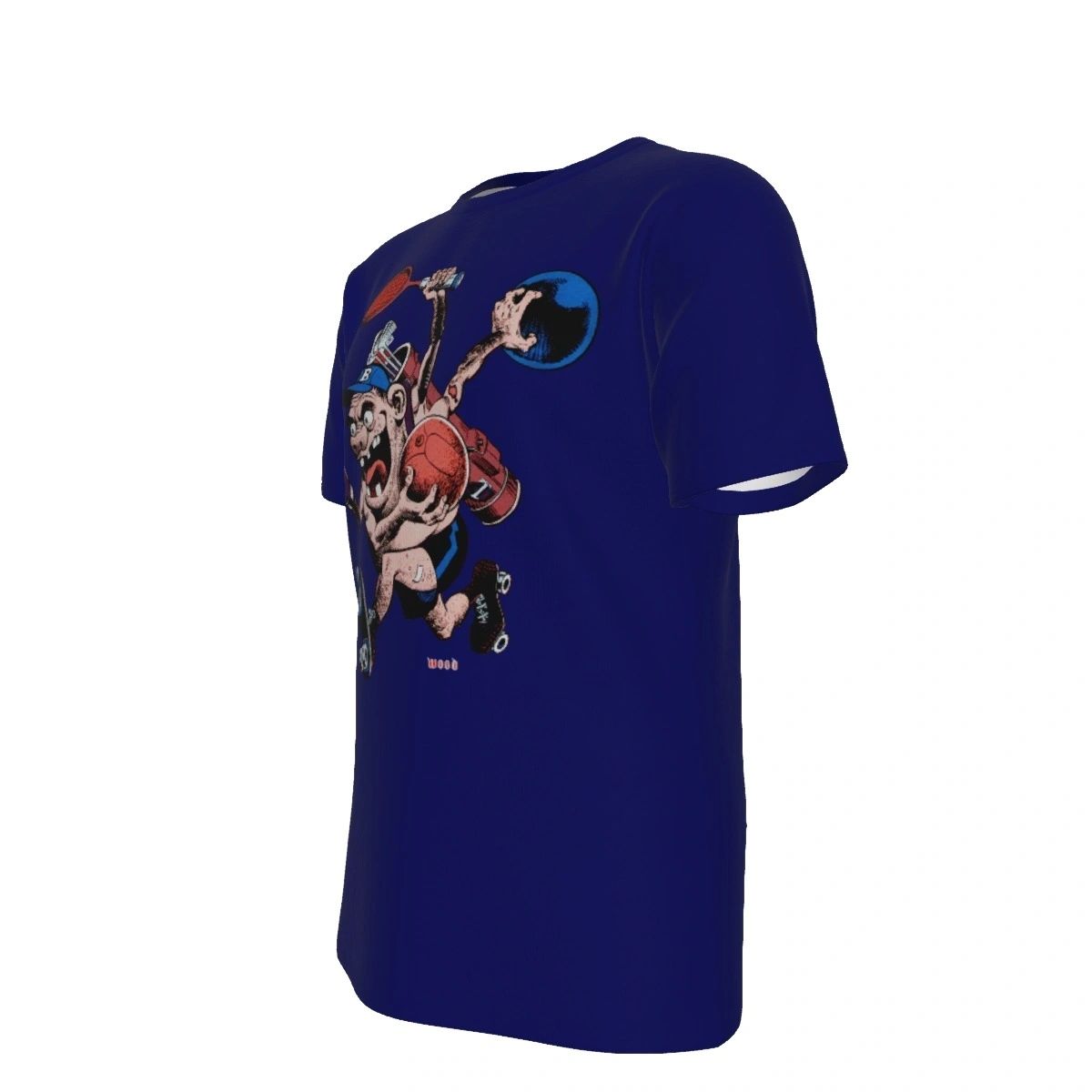 PLOP MAN ALL OVER PRINT SHIRTS -WALLY WOOD ART