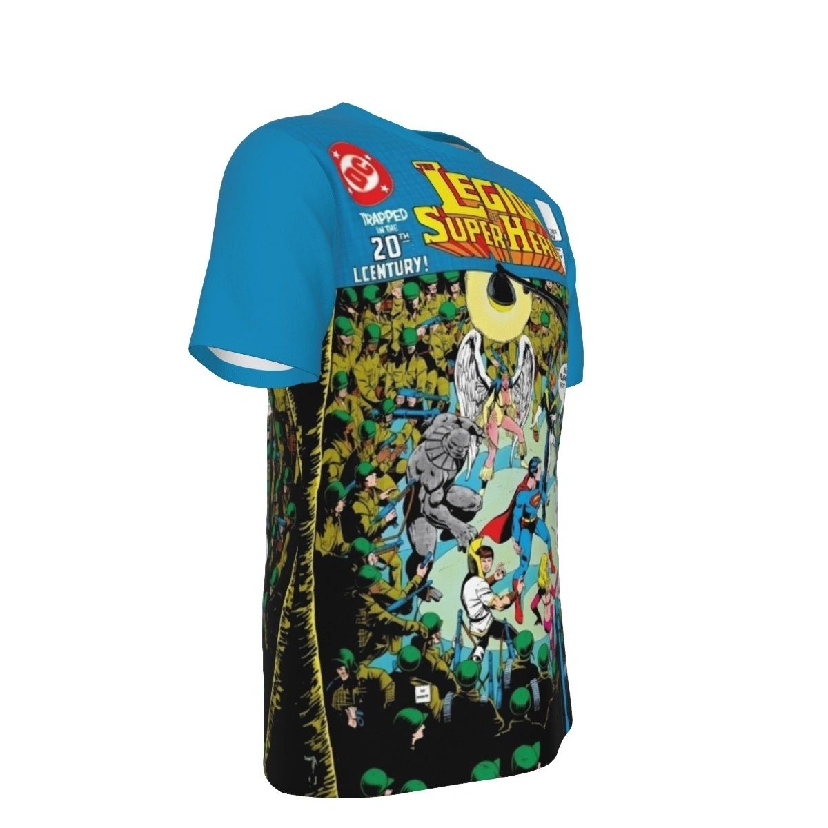 LEGION OF SUPERHEROES 281 ALL OVER PRINT SHIRTS - GEORGE PEREZ ART