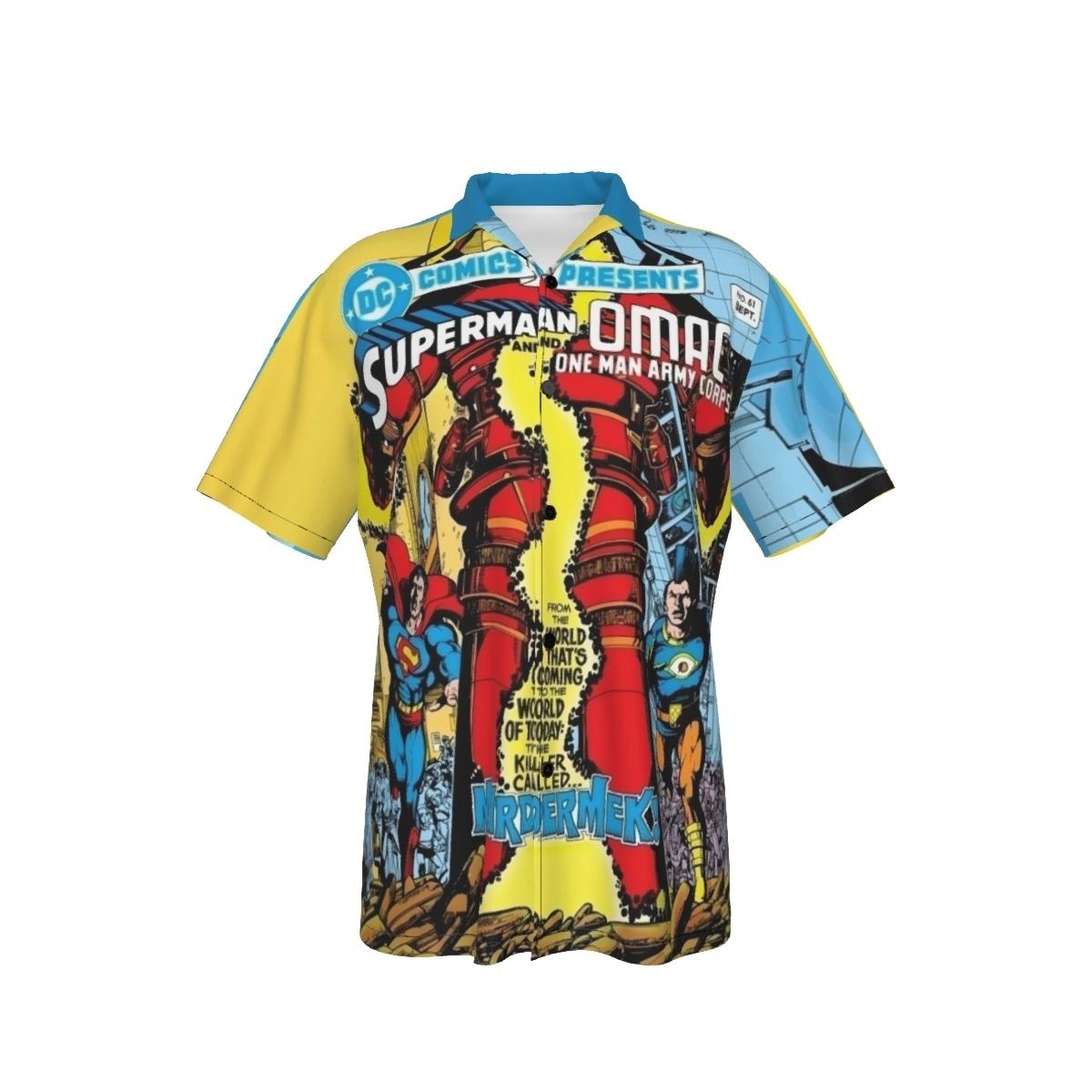 DC COMICS PRESENTS 61 ALL OVER PRINT SHIRTS - GEORGE PEREZ ART