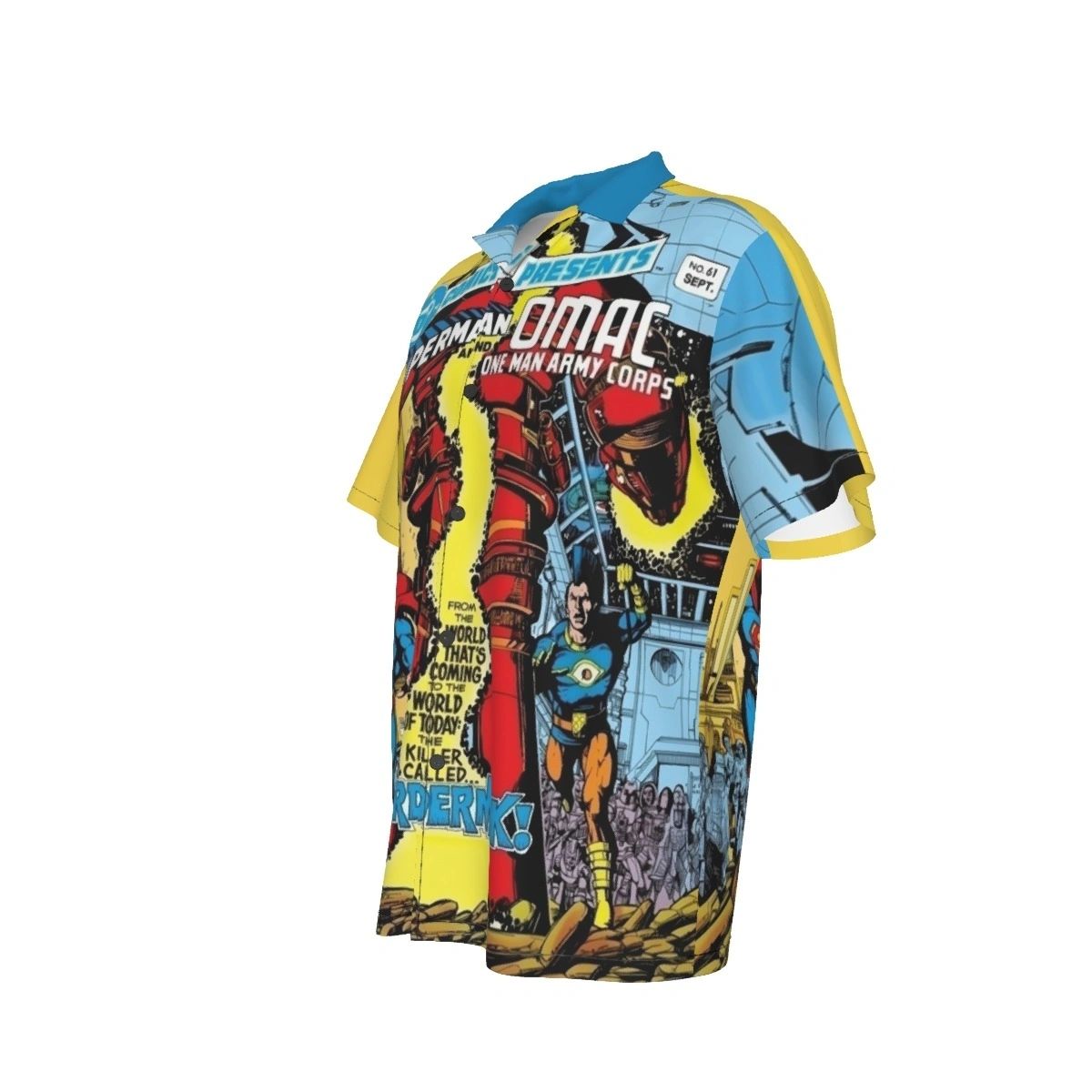 DC COMICS PRESENTS 61 ALL OVER PRINT SHIRTS - GEORGE PEREZ ART