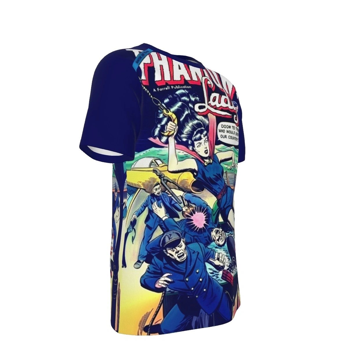 PHANTOM LADY 2 V2 ALL OVER PRINT SHIRTS -1955
