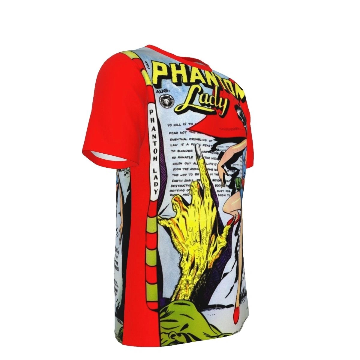 PHANTOM LADY 13 ALL OVER PRINT SHIRTS -1947