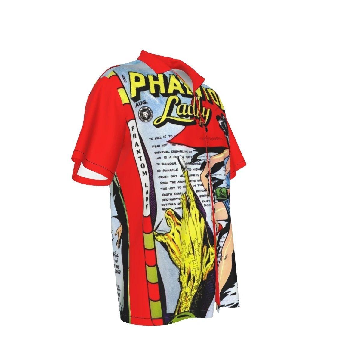 PHANTOM LADY 13 ALL OVER PRINT SHIRTS -1947