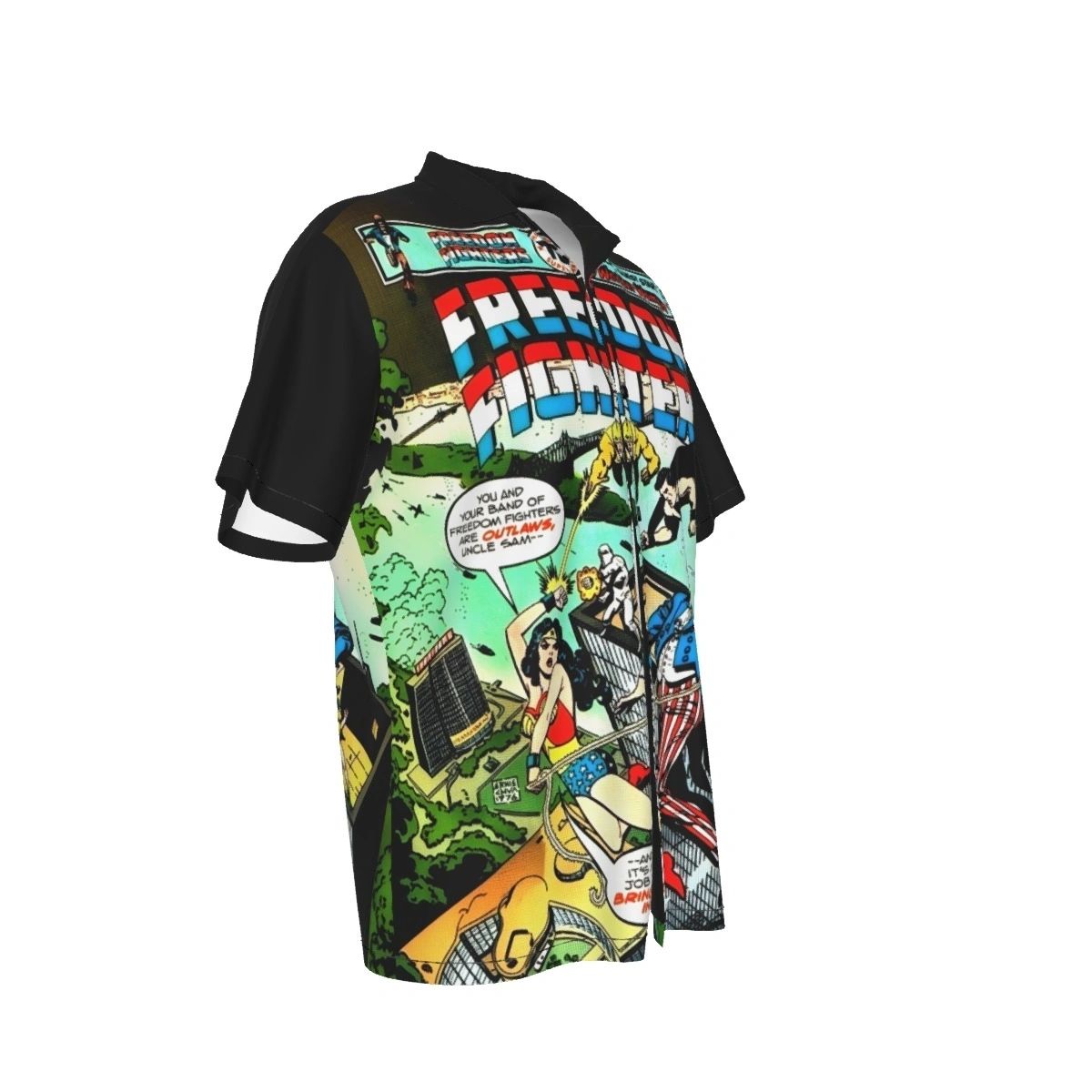 FREEDOM FIGHTER 4 ALL OVER PRINT SHIRTS