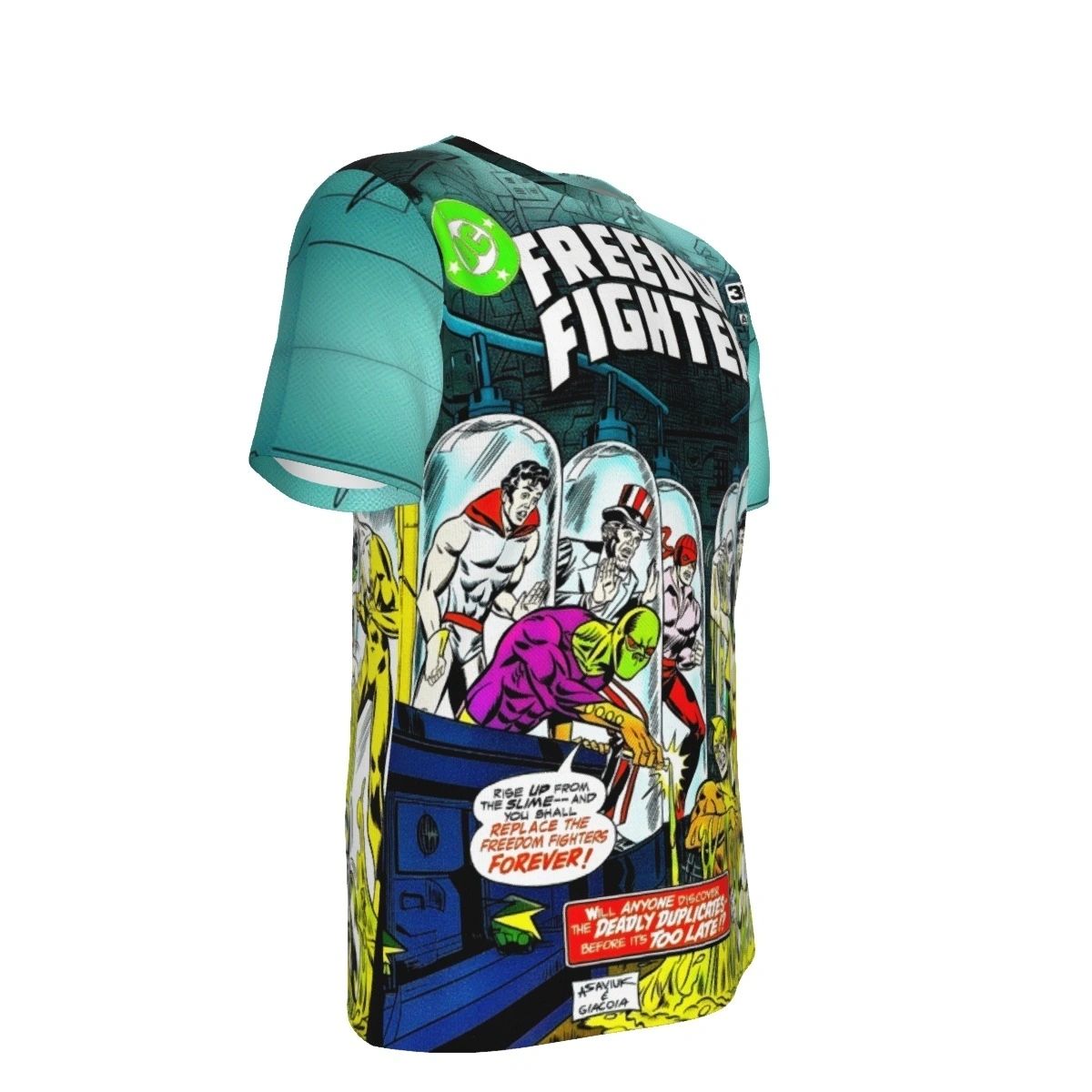 FREEDOM FIGHTER 15 ALL OVER PRINT SHIRTS