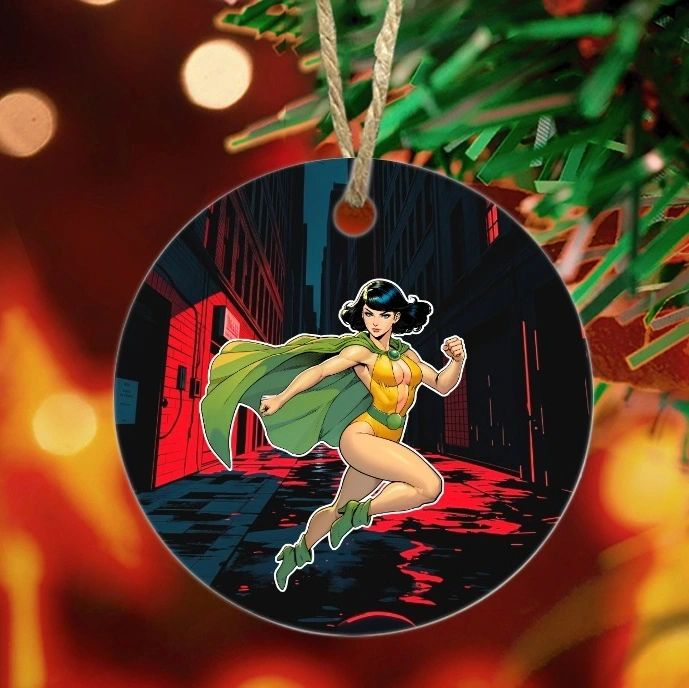 PHANTOM LADY READY CHRISTMAS TREE ORNAMENT