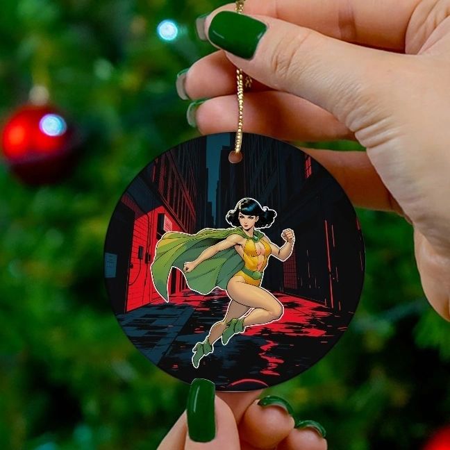 PHANTOM LADY READY CHRISTMAS TREE ORNAMENT