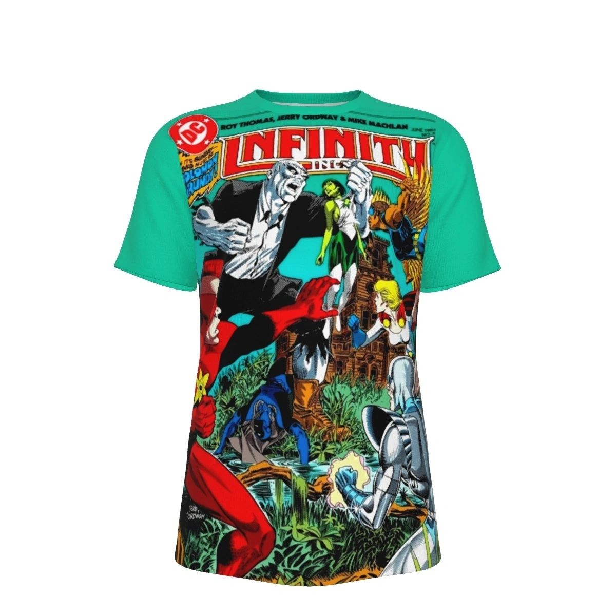INFINITY INC 3 ALL OVER PRINT SHIRTS