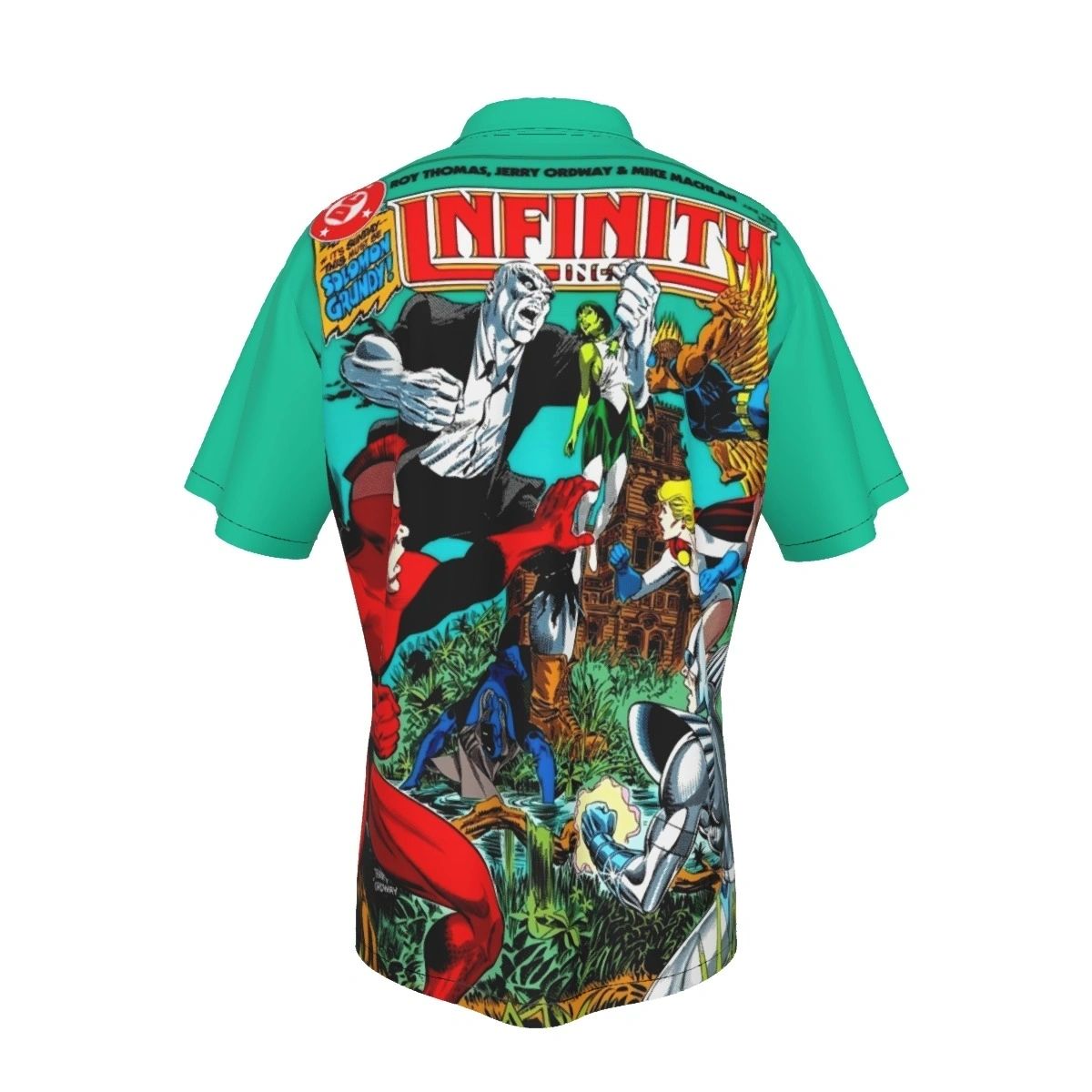 INFINITY INC 3 ALL OVER PRINT SHIRTS