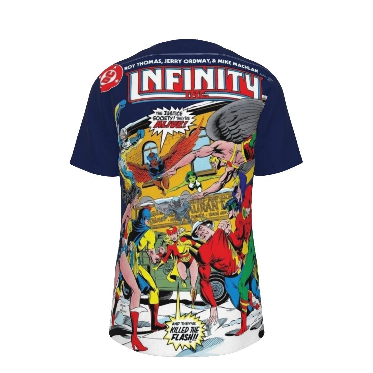 INFINITY INC 5 ALL OVER PRINT SHIRTS