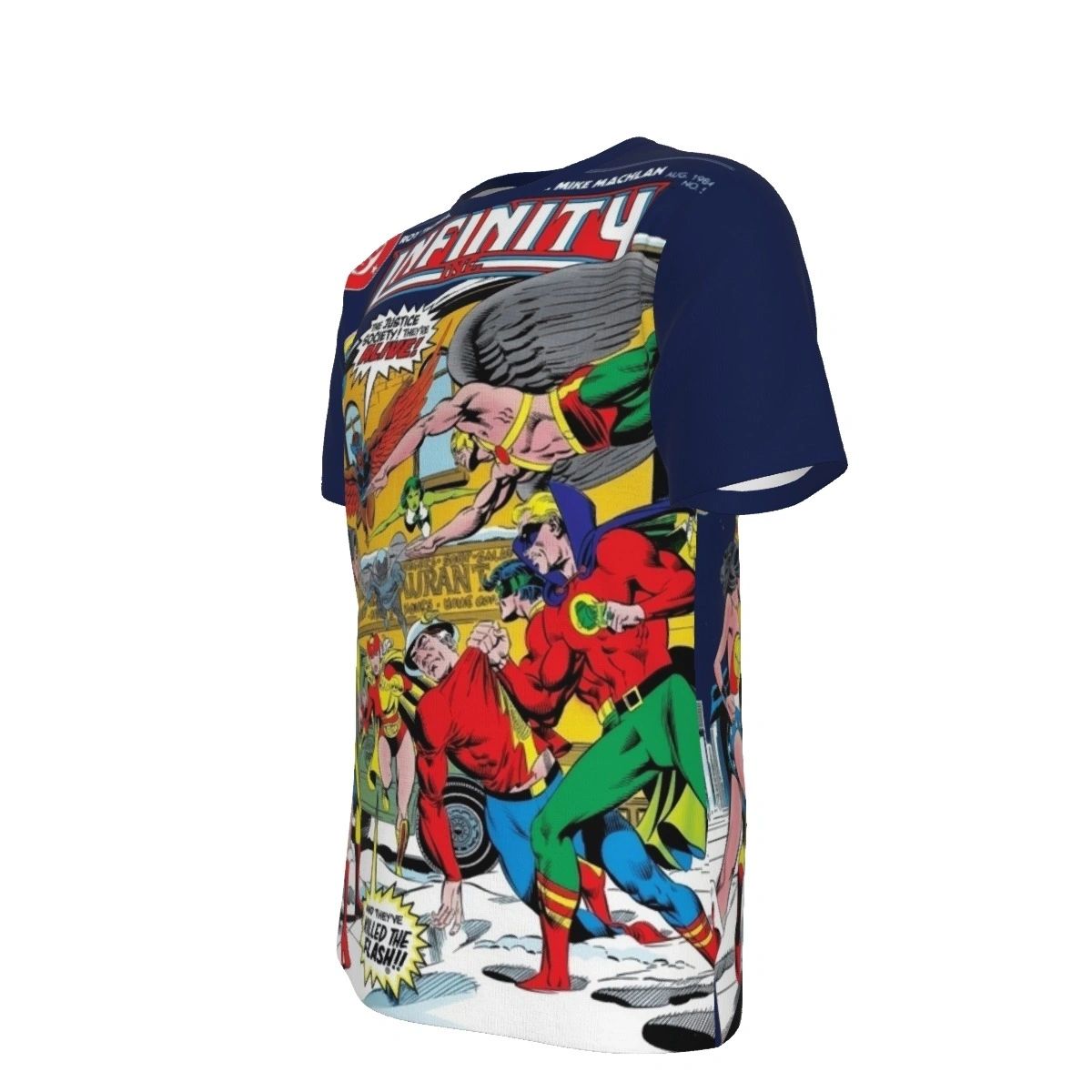INFINITY INC 5 ALL OVER PRINT SHIRTS