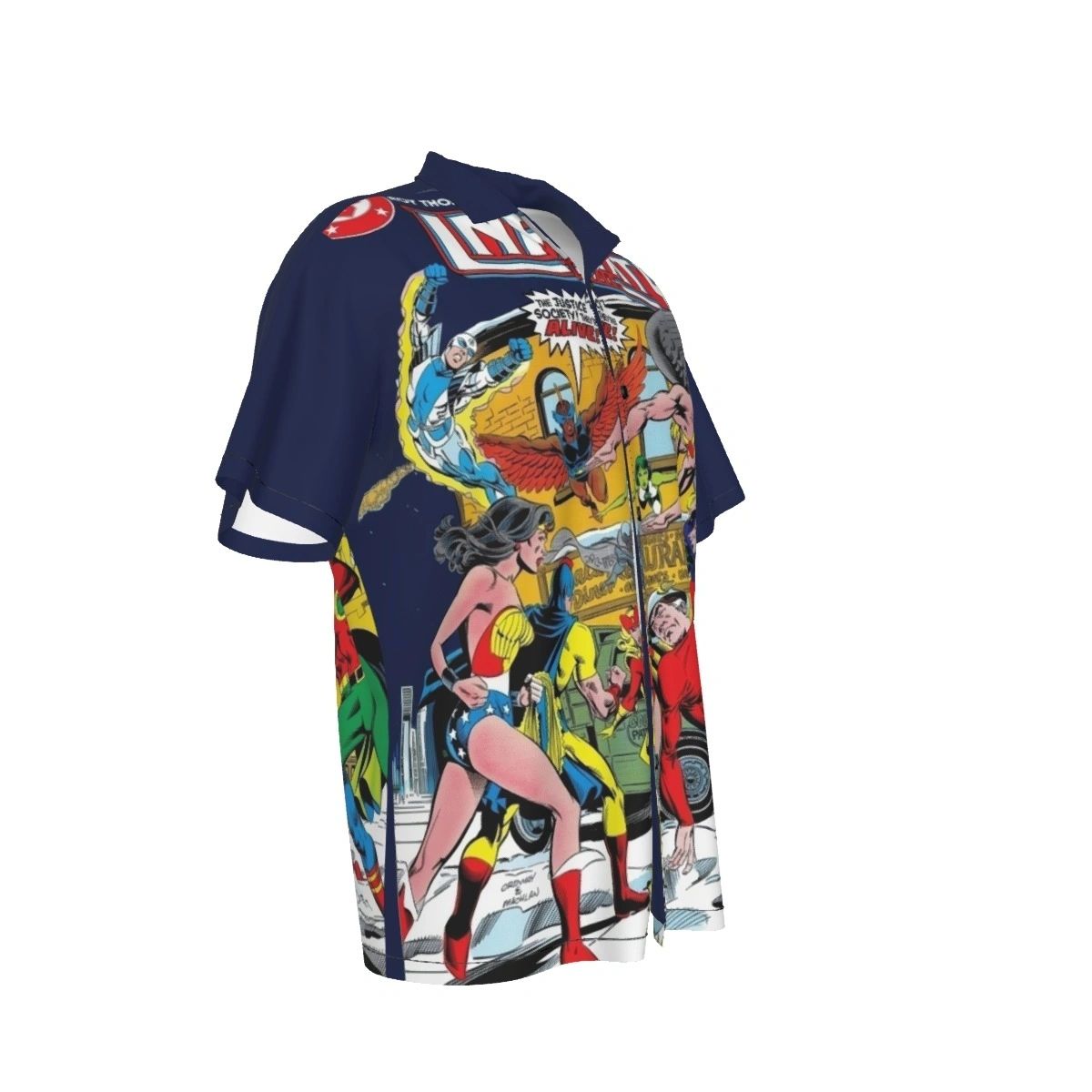 INFINITY INC 5 ALL OVER PRINT SHIRTS