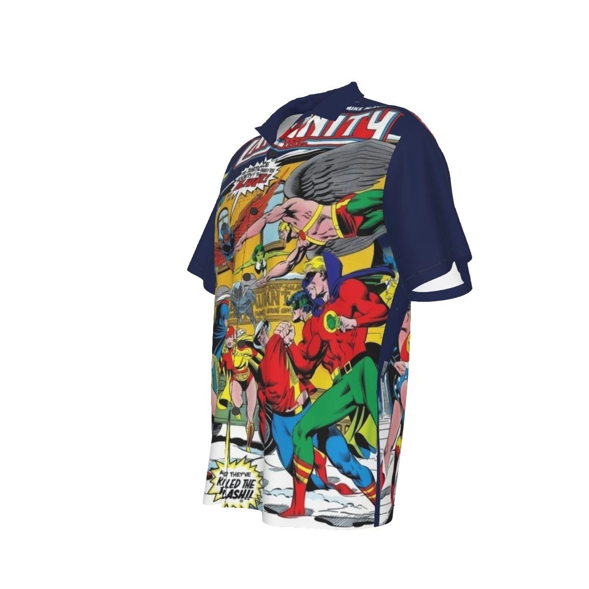 INFINITY INC 5 ALL OVER PRINT SHIRTS