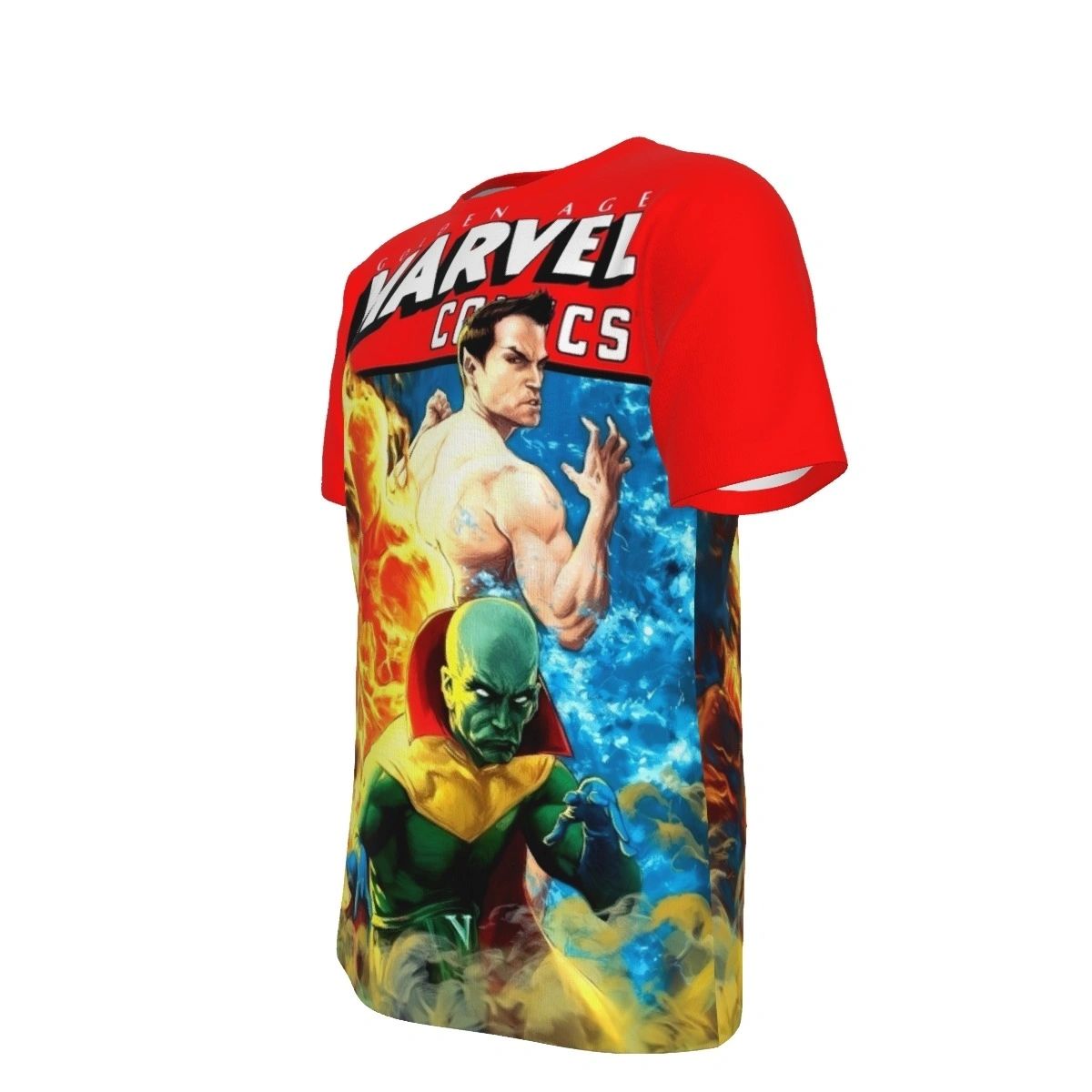 GOLDEN AGE MARVEL COMICS ALL OVER PRINT SHIRTS