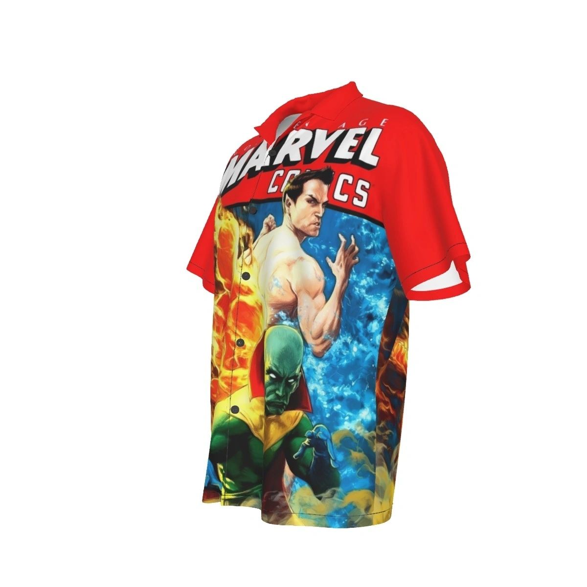 GOLDEN AGE MARVEL COMICS ALL OVER PRINT SHIRTS