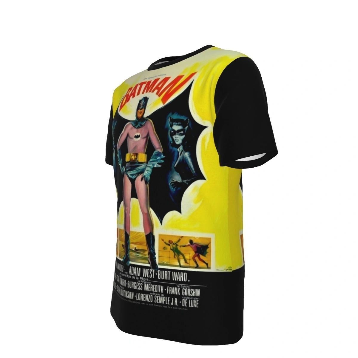 ORIGINAL BATMAN MOVIE POSTER ALL OVER PRINT SHIRTS