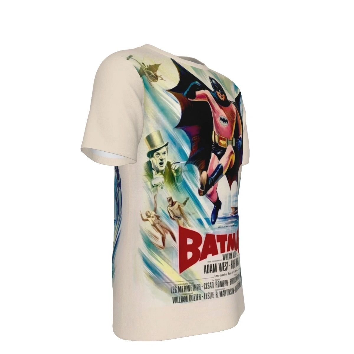 ORIGINAL BATMAN MOVIE POSTER 2 ALL OVER PRINT SHIRTS