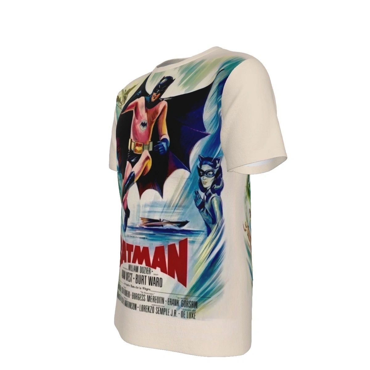 ORIGINAL BATMAN MOVIE POSTER 2 ALL OVER PRINT SHIRTS