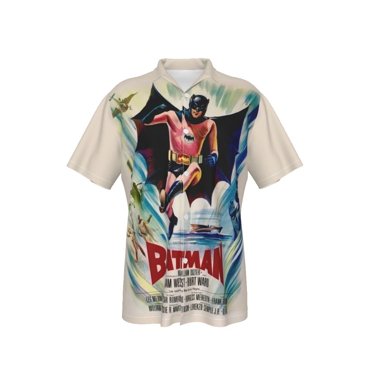 ORIGINAL BATMAN MOVIE POSTER 2 ALL OVER PRINT SHIRTS