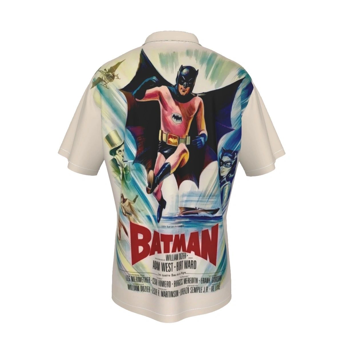 ORIGINAL BATMAN MOVIE POSTER 2 ALL OVER PRINT SHIRTS