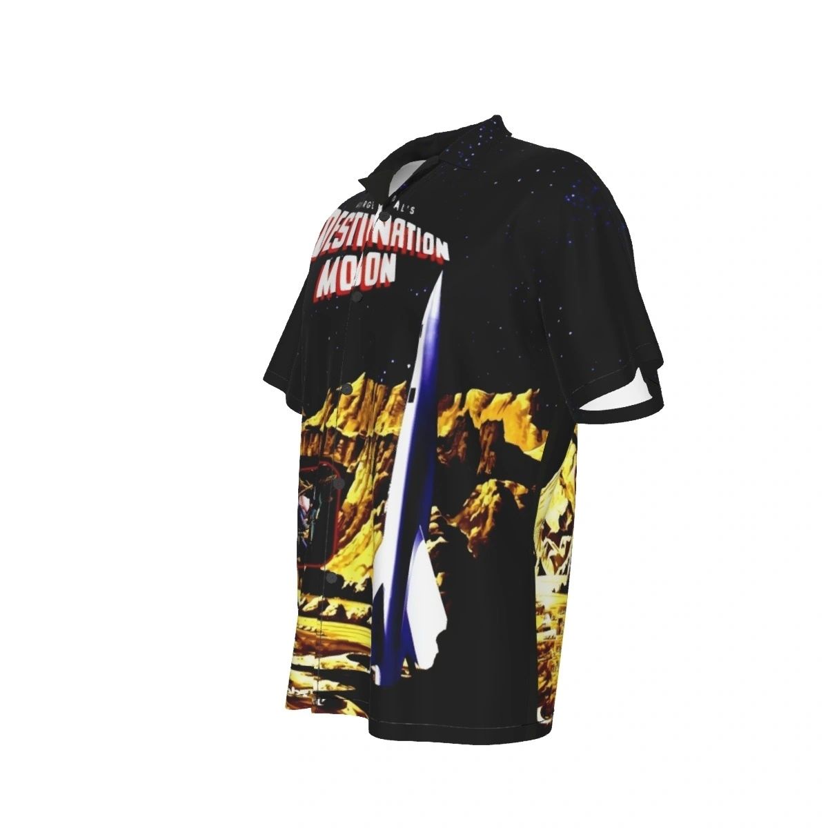DESTINATION MOON MOVIE POSTER 2 ALL OVER PRINT SHIRTS