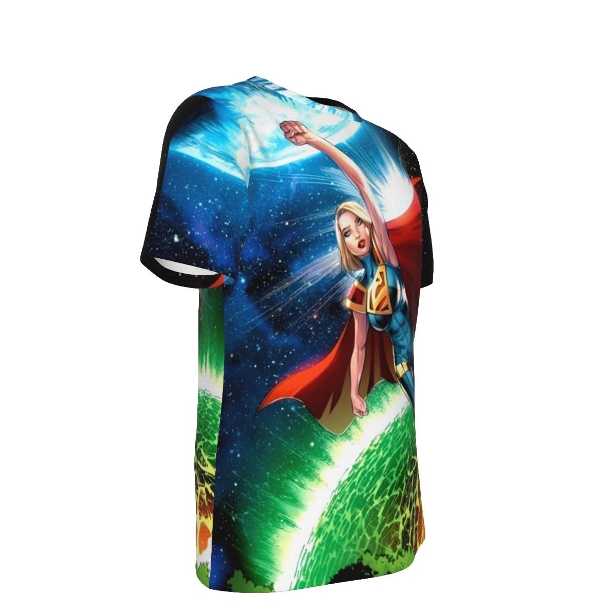 INJUSTICE 2 SUPERGIRL ALL OVER PRINT SHIRTS