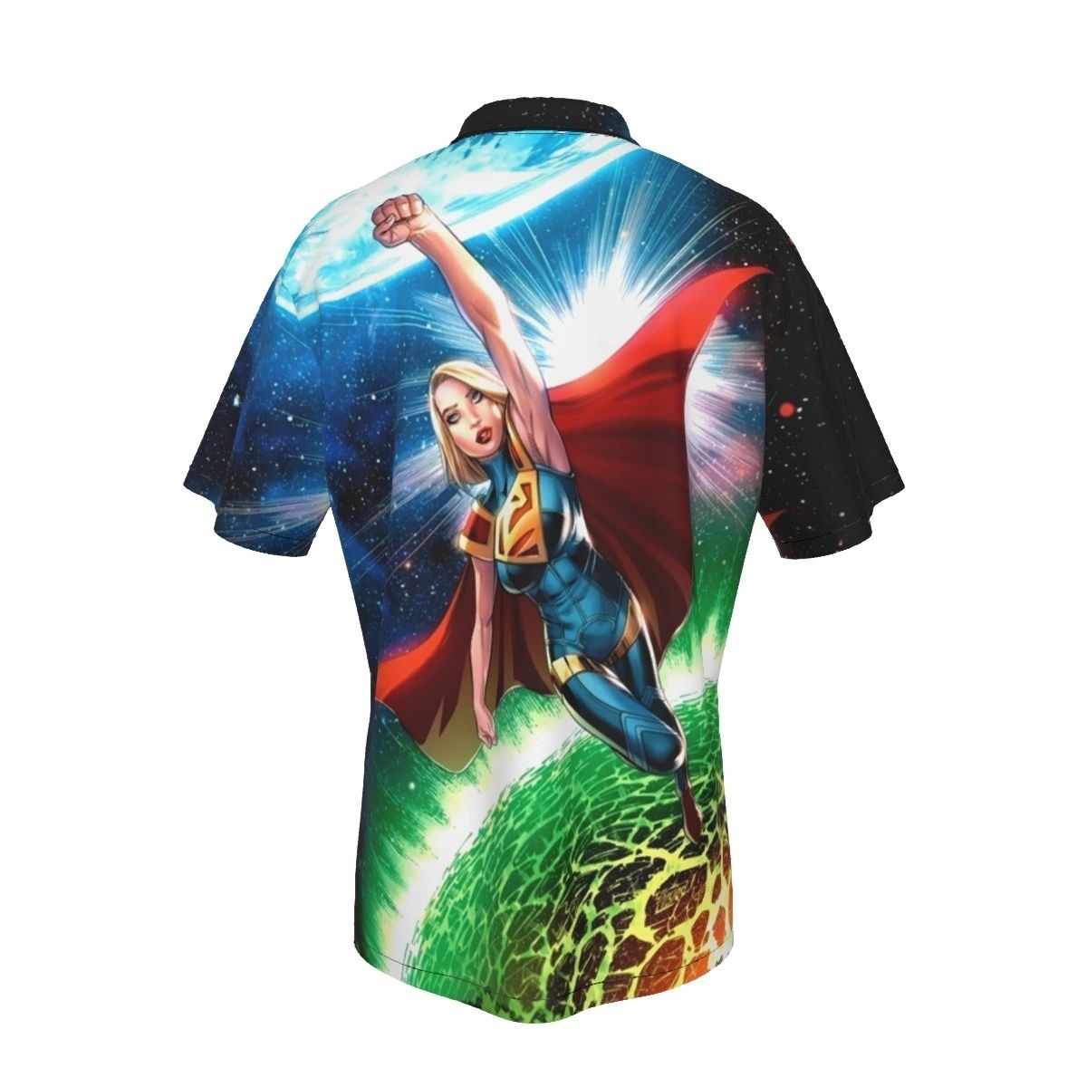 INJUSTICE 2 SUPERGIRL ALL OVER PRINT SHIRTS