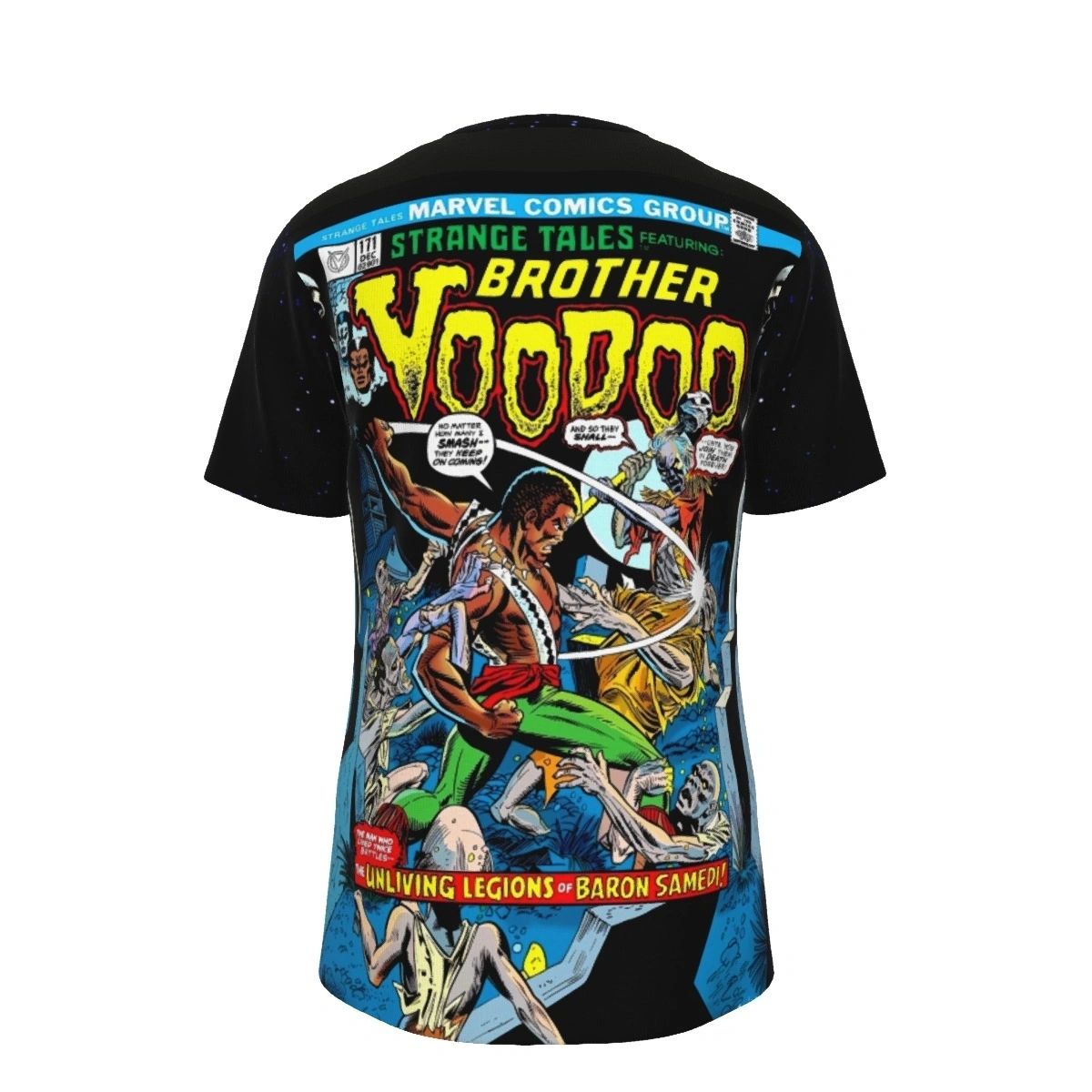 STRANGE TALES 171 ALL OVER PRINT SHIRTS - BROTHER VOODOO