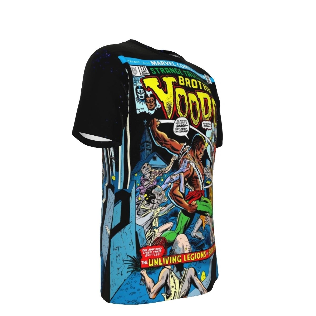 STRANGE TALES 171 ALL OVER PRINT SHIRTS - BROTHER VOODOO