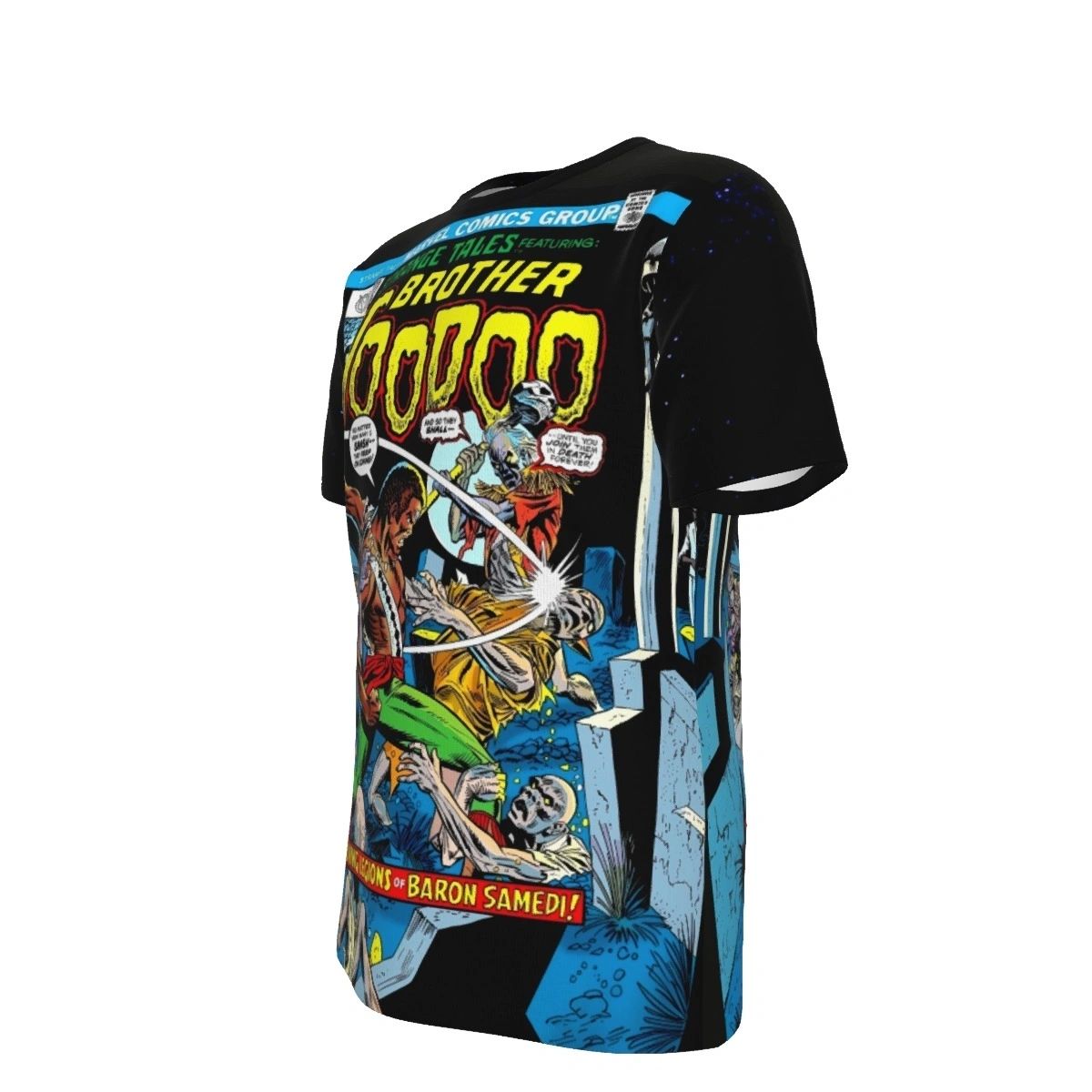 STRANGE TALES 171 ALL OVER PRINT SHIRTS - BROTHER VOODOO