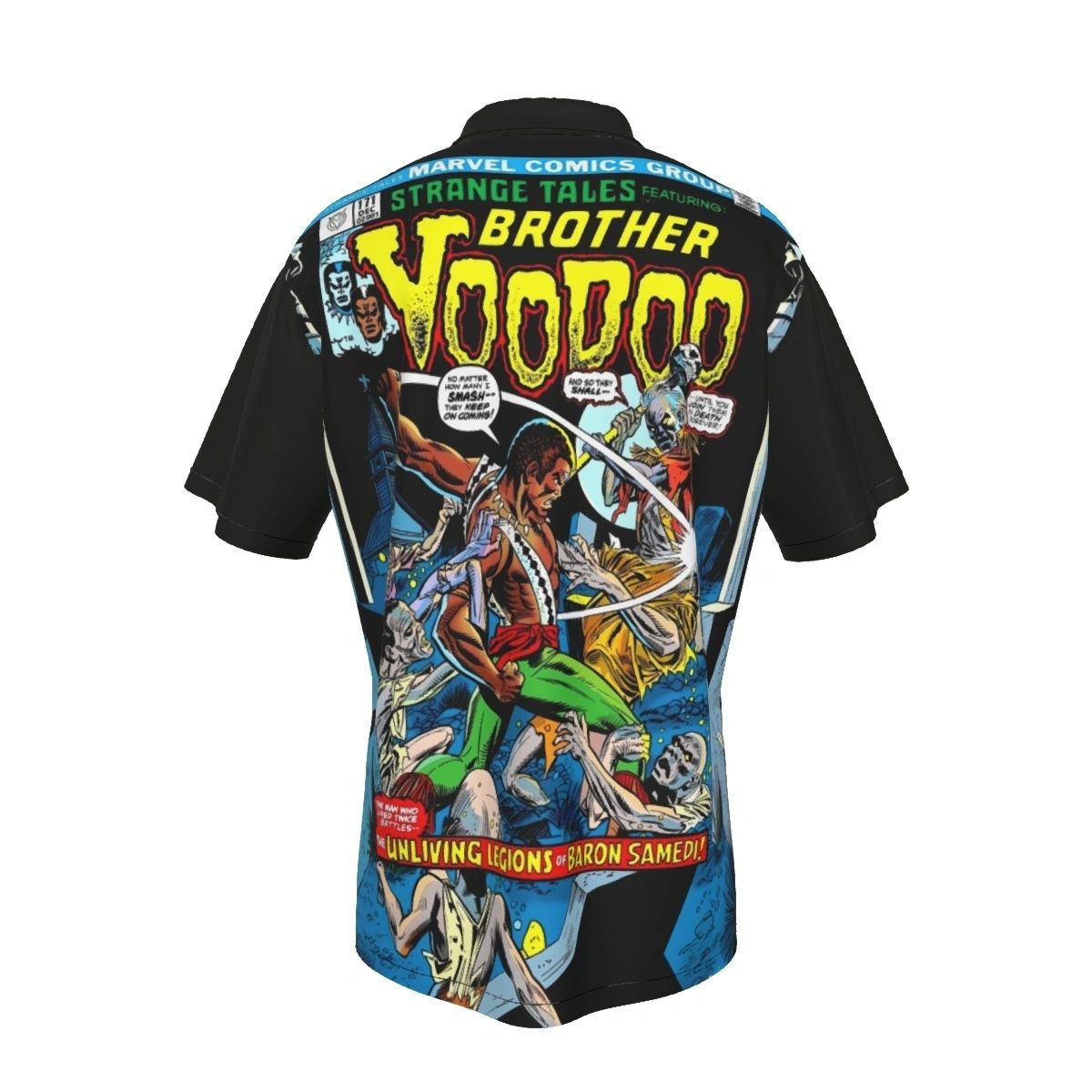 STRANGE TALES 171 ALL OVER PRINT SHIRTS - BROTHER VOODOO