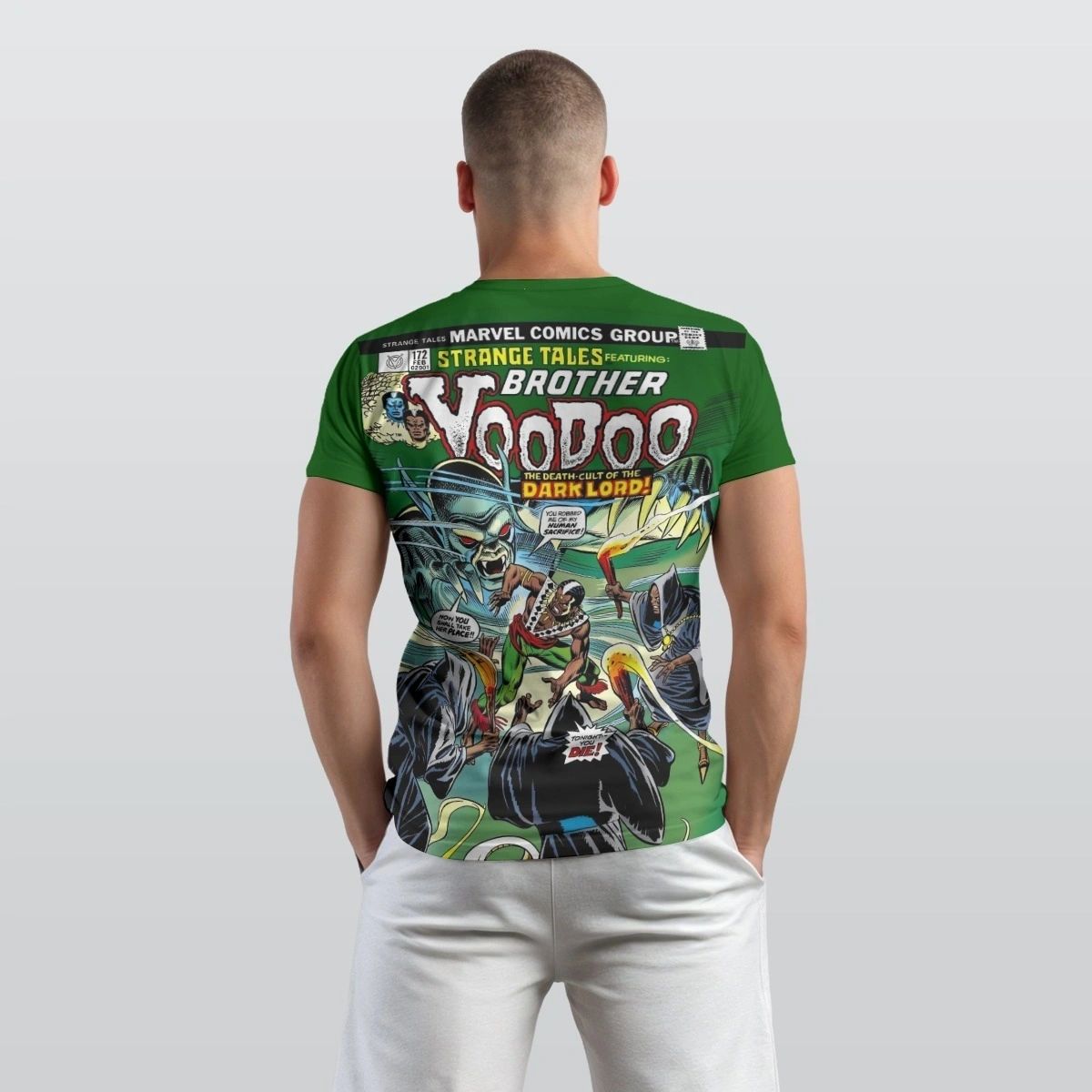 STRANGE TALES 172 ALL OVER PRINT SHIRTS - BROTHER VOODOO