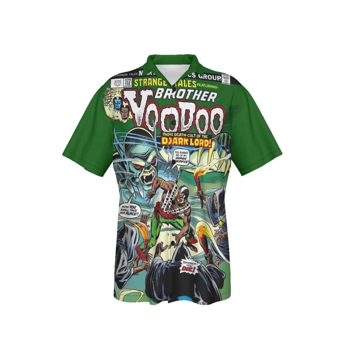 STRANGE TALES 172 ALL OVER PRINT SHIRTS - BROTHER VOODOO