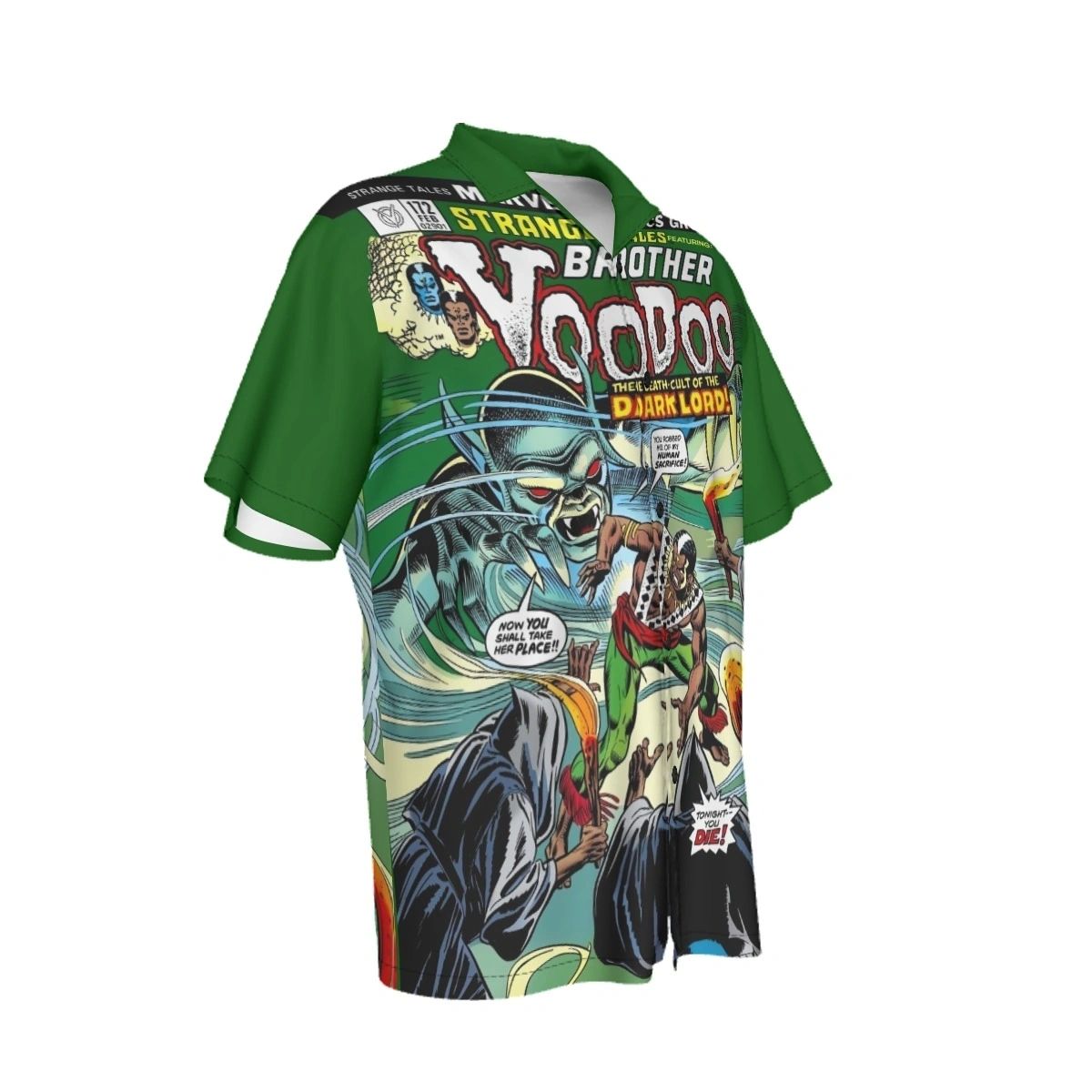 STRANGE TALES 172 ALL OVER PRINT SHIRTS - BROTHER VOODOO