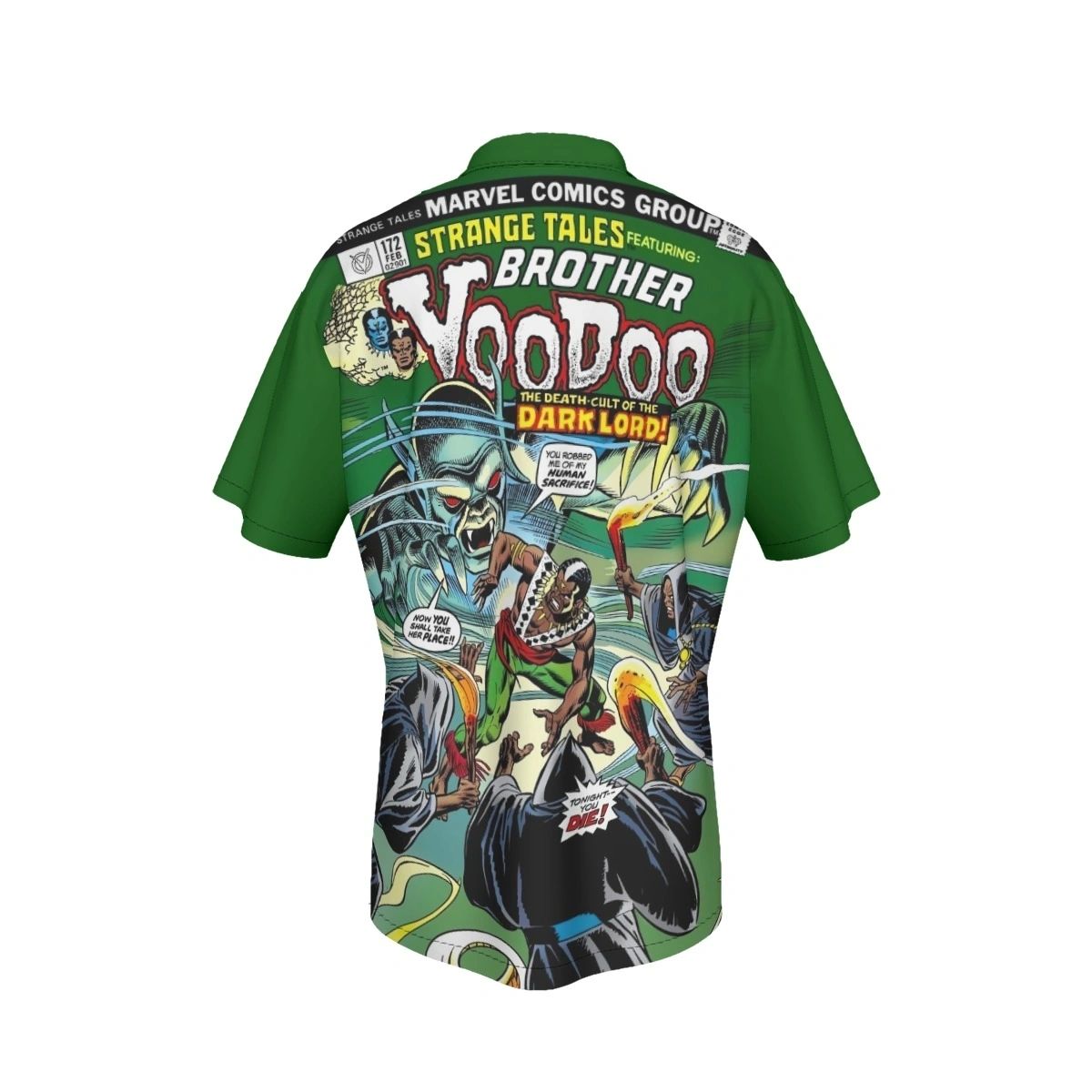 STRANGE TALES 172 ALL OVER PRINT SHIRTS - BROTHER VOODOO